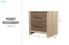 Picture of [FLOOR MODEL CLEARANCE]  MERMAID 2-Drawer Nightstand