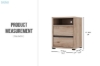 Picture of OAKFORD 2-Drawer Nightstand