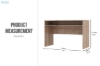 Picture of OAKFORD 47" Desk with Shelf