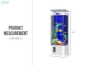 Picture of [FLOOR MODEL CLEARANCE] 55 Gallons Aquarium/Fish Tank with LED Light & Temperature Display – 24" x 16" x 54"