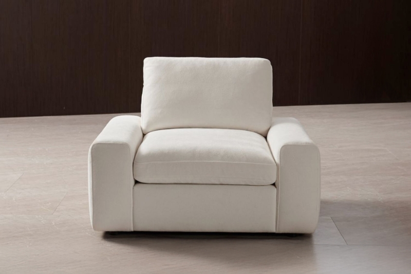 Picture of [FLOOR MODEL CLEARANCE]CAMERO Feather-Filled Fabric Sofa Range - 1 Seater (Armchair)