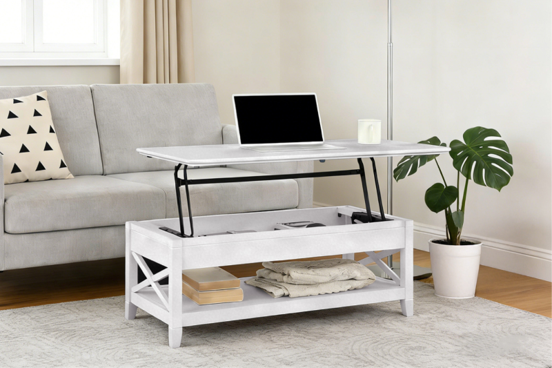 Picture of [FLOOR MODEL CLEARANCE] MANTTI Lift Top Coffee Table with Hidden Storage