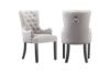 Picture of [FLOOR MODEL CLEARANCE] HALMAR High Back Dining Chair (Light Grey)