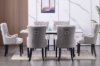 Picture of [FLOOR MODEL CLEARANCE] HALMAR High Back Dining Chair (Light Grey)