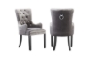 Picture of [FLOOR MODEL CLEARANCE] HALMAR High Back Dining Chair (Grey)
