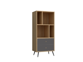 Picture of [FLOOR MODEL CLEARANCE] RIO Bookcase Large - Light Color