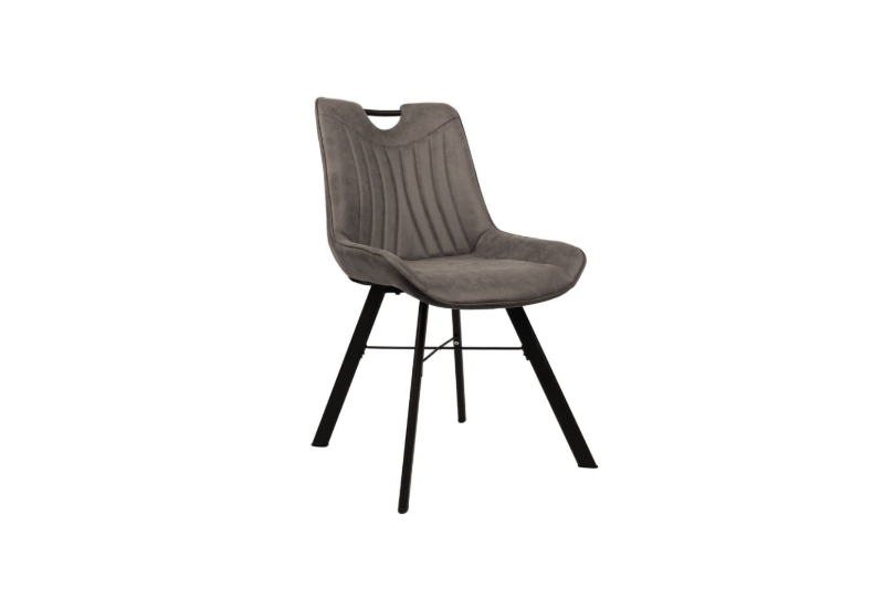 Picture of [FLOOR MODEL CLEARANCE]ATOKA Fabric Dining Chair (Dark Gray)