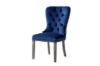 Picture of [FLOOR MODEL CLEARANCE] ERICA Button-Tufted Velvet Dining Chair (Navy Blue) - Each