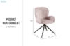 Picture of [FLOOR MODEL CLEARANCE]DUMBO 360° Swivel Dining Chair (Taupe)