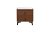 Picture of [FLOOR MODEL CLEARANCE]  CUBA 2-Drawer Nightstand (Brown)