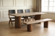 Picture of LUMBER 94.5" 5PC Solid Reclaimed Wood Dining Set