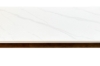 Picture of HARU Solid Wood Dining table with Sintered Stone Top  - 63"