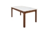 Picture of HARU Solid Wood Dining table with Sintered Stone Top  - 71"