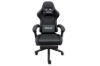 Picture of TURBO 360° Swivel Height-Adjustable Gaming Chair with Reclining Backrest, Lumbar Support & Footrest (Black)