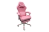 Picture of TURBO 360° Swivel Height-Adjustable Gaming Chair with Reclining Backrest, Lumbar Support & Footrest (Pink)