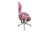 Picture of TURBO 360° Swivel Height-Adjustable Gaming Chair with Reclining Backrest, Lumbar Support & Footrest (Pink)
