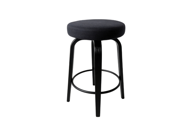 Picture of LUKE H25.5" 360° Swivel Counter Height Stool (Dark)