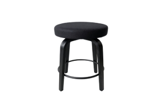 Picture of LUKE H24" 360° Swivel Counter Height Stool (Dark) - Each