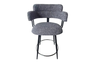 Picture of VIORA 360° Swivel Counter Height Chair with Footrest - Each