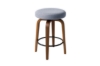 Picture of LUKE H26" 360° Swivel Counter Height Stool (Grey)