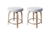 Picture of LUKE H24" 360° Swivel Counter Height Stool (Beige)
