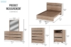 Picture of OAKFORD 3PC/4PC/5PC Bedroom Combo Set in Queen/Eastern King Size