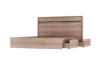 Picture of OAKFORD Bed Frame with Two Movable Storage Drawers in Queen/Eastern King Size