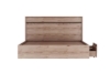 Picture of OAKFORD Bed Frame with Two Movable Storage Drawers in Queen/Eastern King Size