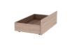 Picture of OAKFORD Bed Frame with Two Movable Storage Drawers in Queen/Eastern King Size