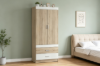 Picture of RYDEN 2-Door 2-Drawer Wardrobe