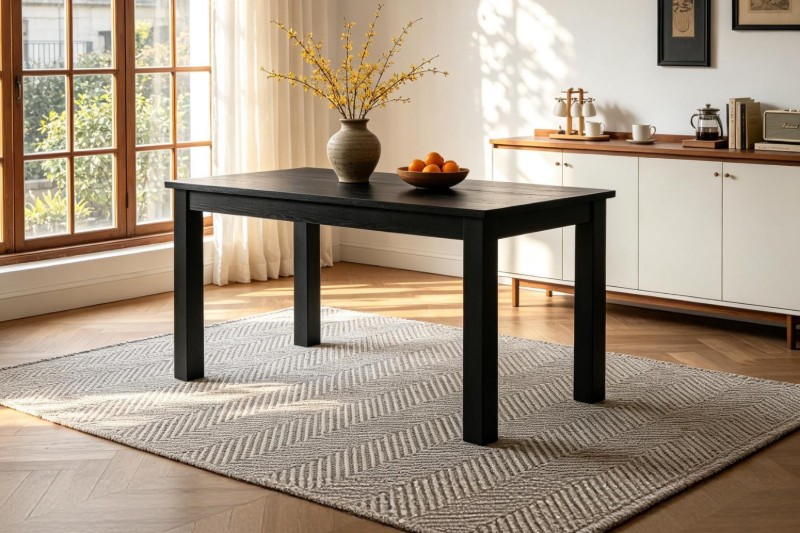 Picture of VICTOR 55"/63"Dining Table (Black)