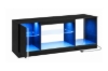 Picture of MAVIK 55"/63" TV Stand with Power Outlets, Multi-Color LED Lights & Adjustable Glass Shelves
