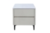 Picture of SORENA 2-Drawer Sintered Stone Top Nightstand (Beige)