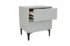Picture of SORENA 2-Drawer Sintered Stone Top Nightstand (Beige)