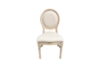Picture of TSUKI Louis XVI-Inspired Solid Birch Wood Dining Chair
