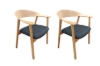 Picture of JULIAN Solid White Oak Frame Armchair
