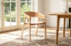 Picture of REPLICA COVER Solid White Oak Armchair
