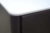 Picture of SORENA 2-Drawer Sintered Stone Top Nightstand (Dark Brown)