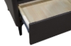 Picture of SORENA 2-Drawer Sintered Stone Top Nightstand (Dark Brown)