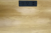 Picture of CALVEN 3-Drawer Nightstand with Dual Power Outlets & USB Ports (Oak)