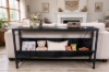 Picture of BRUNT Console Table with Storage Organiser, 2 AC Outlets & 2 USB Ports